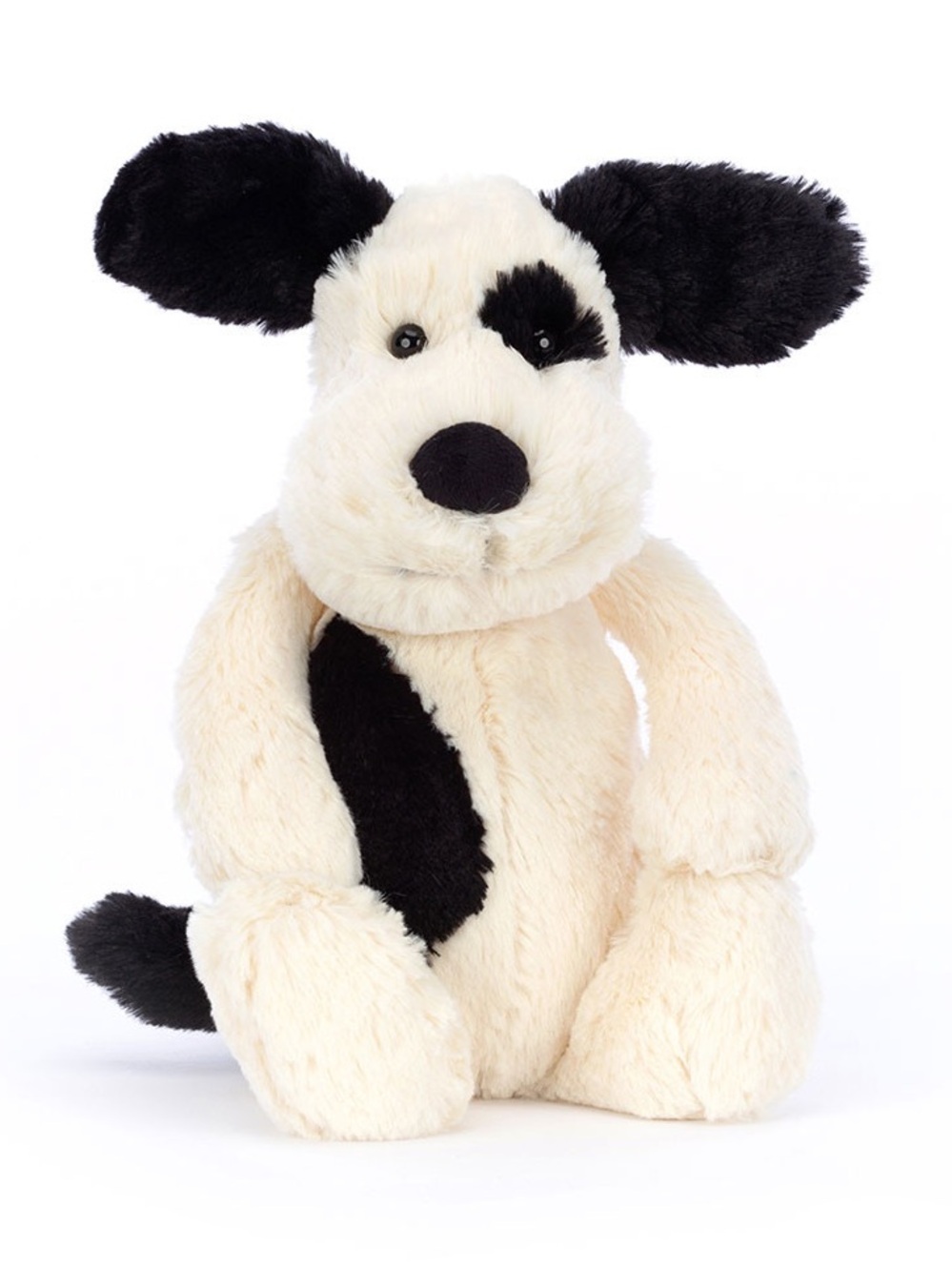 Jellycat Retired Large Bashful Black & Cream Puppy